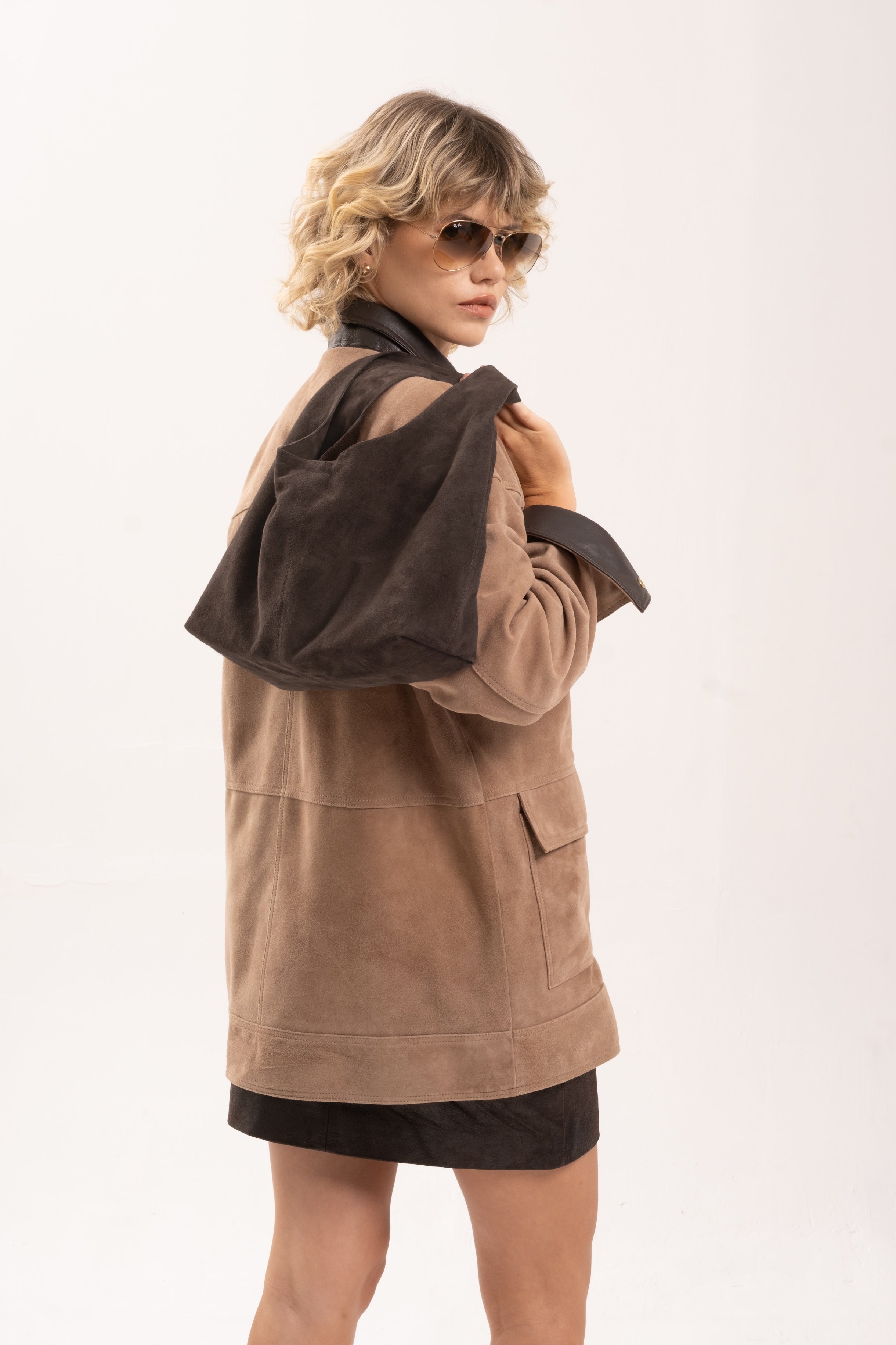 SCARLETT HOBO BAG - ESPRESSO