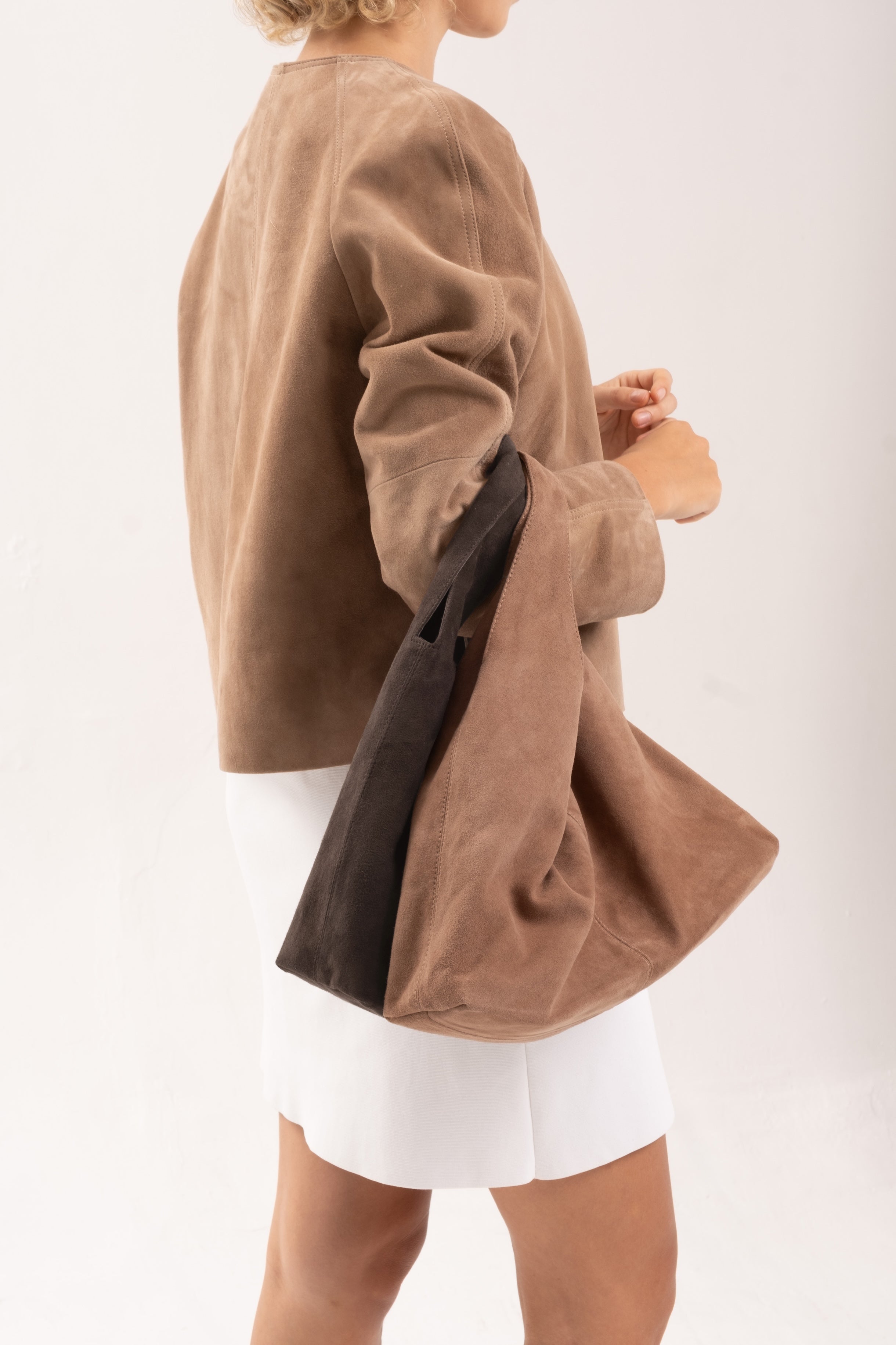 SCARLETT HOBO BAG - ESPRESSO