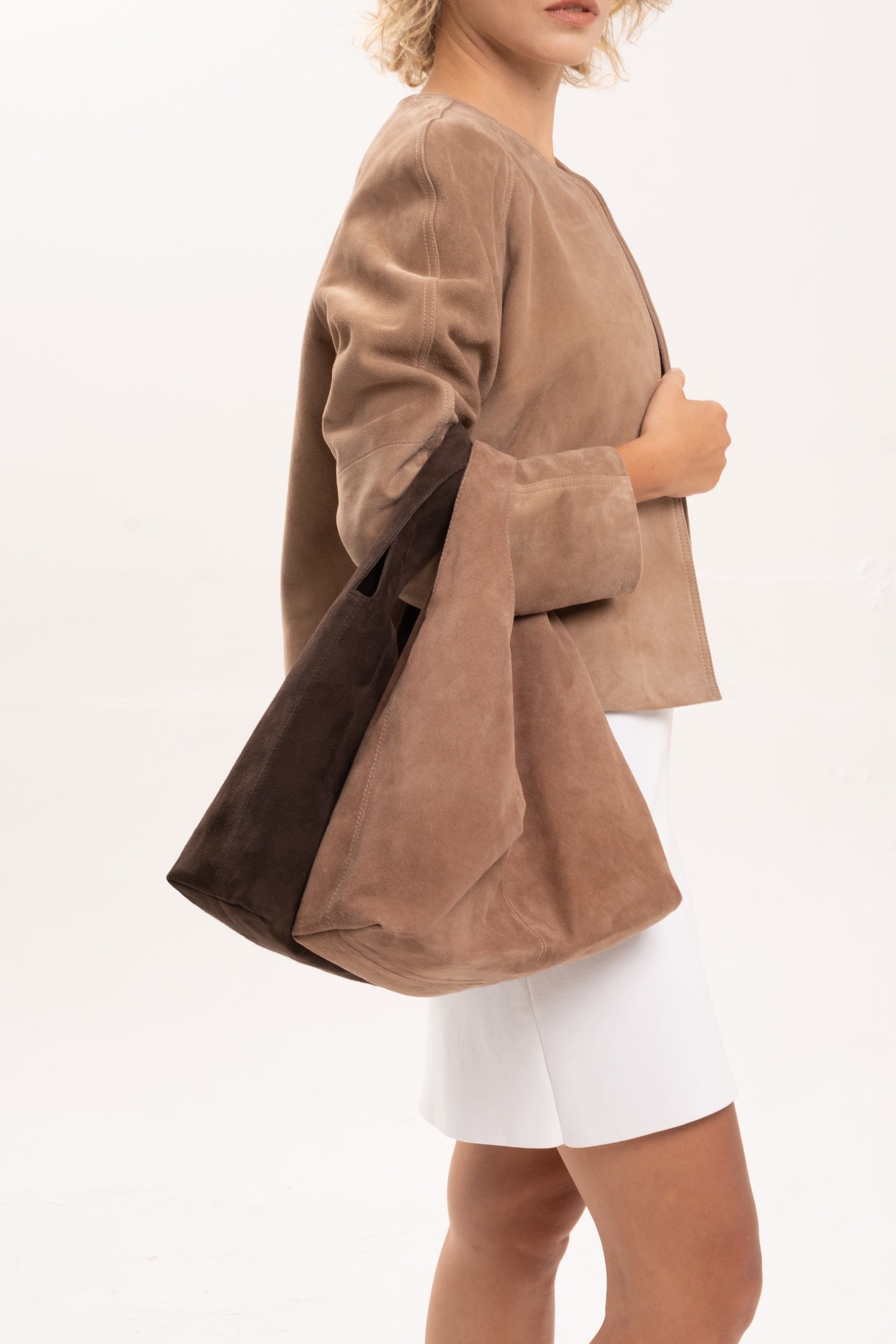 SCARLETT HOBO BAG - MOCHA