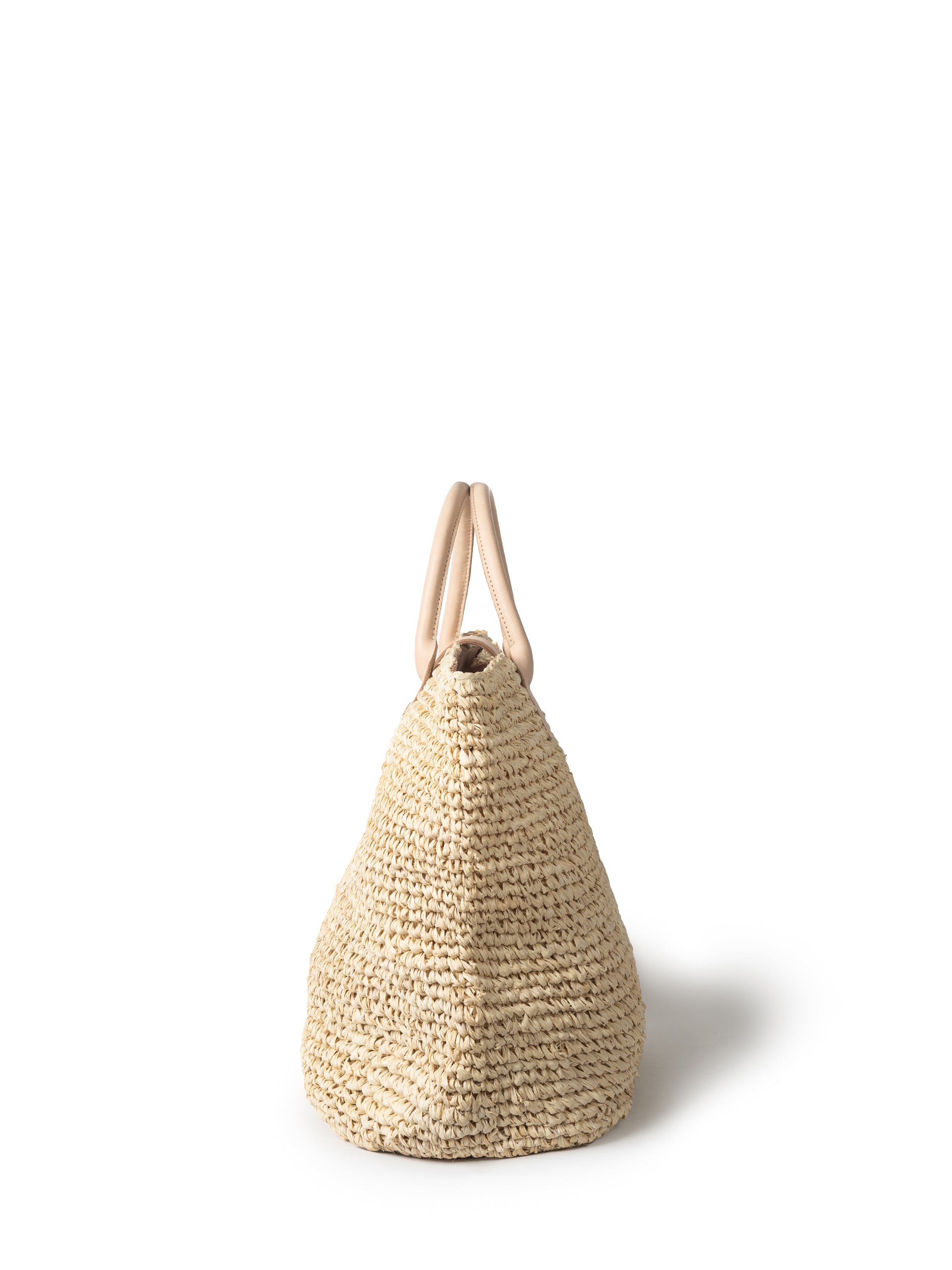 RUBY RAFFIA TOTE BAG - NATURAL